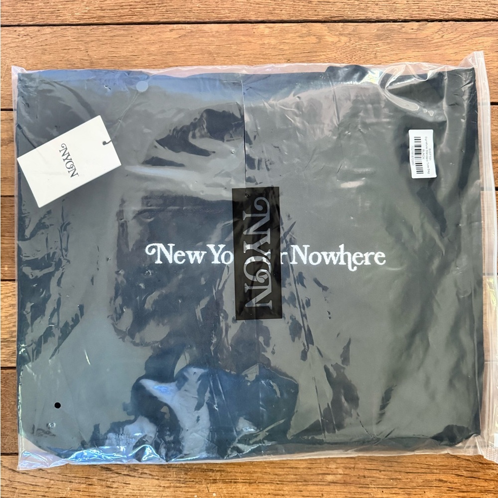 New York or Nowhere Black Tote